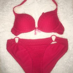 Redish pinkish Aerie two piece bikini